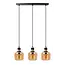ILONA - Pendant lamp - 3xE27 - Amber - 45408/03/62
