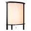 MENNO - Lampadaire - 1xE27 - Noir - 44798/81/30