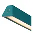 LAVALE - Lampadaire / lampe de lecture - LED Dim. - 1x3W 2700K - Turquoise - 44701/03/37