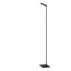 LAVALE - Lampadaire / lampe de lecture - LED Dim. - 1x3W 2700K - Noir - 44701/03/30
