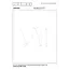 LAVALE - Lampadaire / lampe de lecture - LED Dim. - 1x3W 2700K - Noir - 44701/03/30
