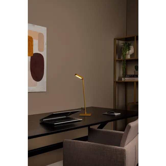 LAVALE - Lampe de table - LED Dim. - 1x3W 2700K - Jaune Ocre - 44501/03/44