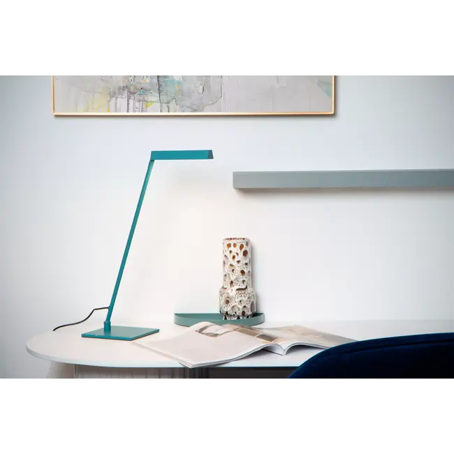 LAVALE - Lampe de table - LED Dim. - 1x3W 2700K - Turquoise - 44501/03/37
