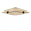 ANDREAS - Flush ceiling light - LED - 1x30W 2700K - Matt Gold / Brass - 44114/30/02