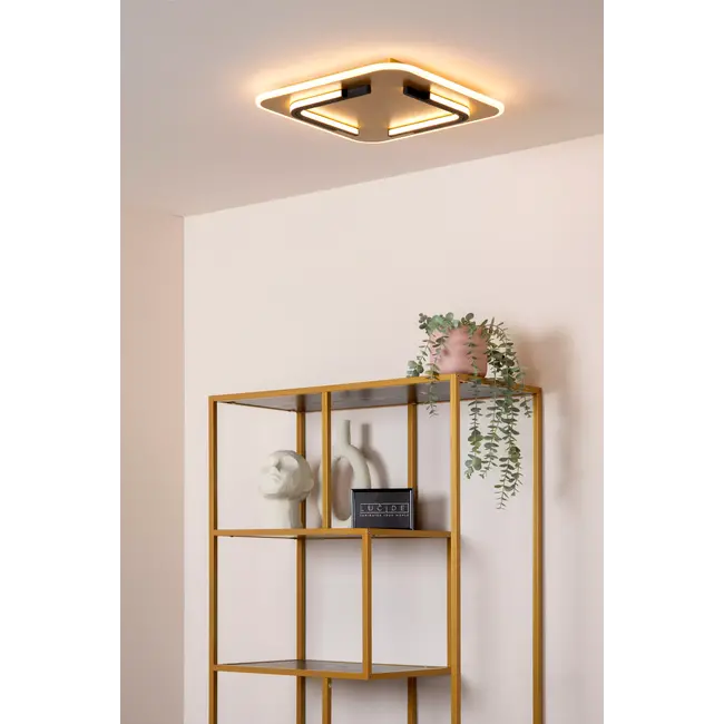 ANDREAS - Plafonnier - LED - 1x30W 2700K - Or Mat / Laiton - 44114/30/02