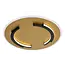 ANDREAS - Flush ceiling light - Ø 39,6 cm - LED - 1x30W 2700K - Matt Gold / Brass - 44113/30/02