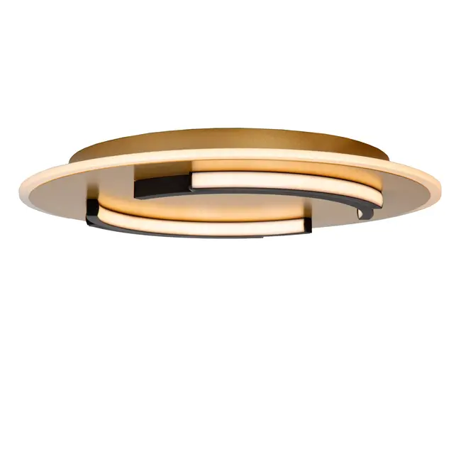 ANDREAS - Flush ceiling light - Ø 39,6 cm - LED - 1x30W 2700K - Matt Gold / Brass - 44113/30/02