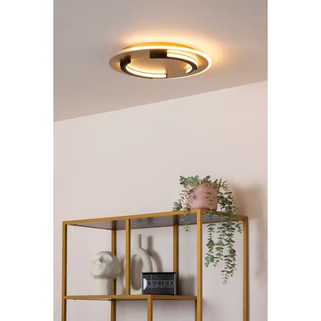 ANDREAS - Plafonnière - Ø 39,6 cm - LED - 1x30W 2700K - Mat Goud / Messing - 44113/30/02