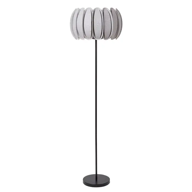 SPENCER - Lampadaire - Ø 40 cm - 1xE27 - Gris - 34745/81/36