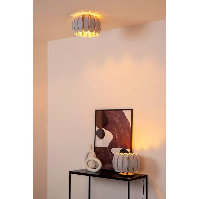 SPENCER - Table lamp - Ø 30 cm - 1xE27 - Grey - 34545/81/36