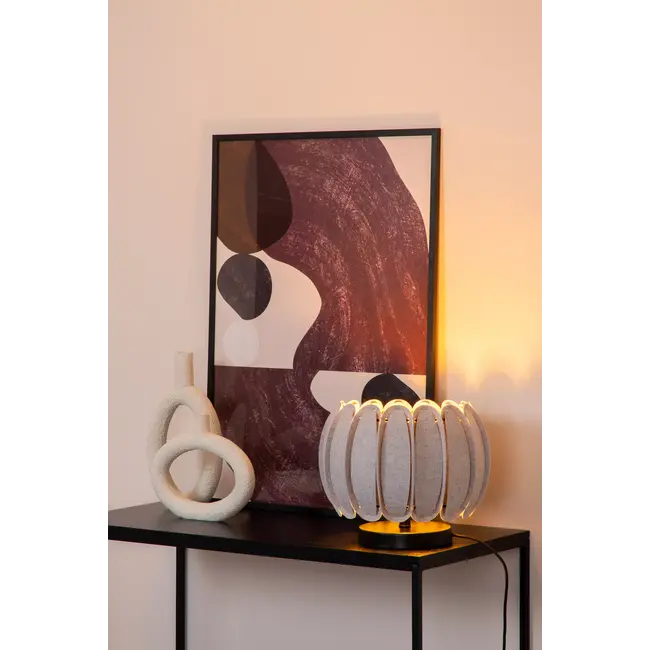 SPENCER - Lampe de table - Ø 30 cm - 1xE27 - Gris - 34545/81/36