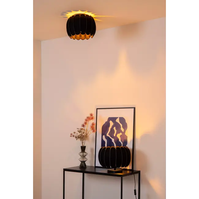 SPENCER - Table lamp - Ø 30 cm - 1xE27 - Black - 34545/81/30