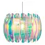 GLINSTAR - Hanglamp - Ø 40 cm - 1xE27 - Multicolor - 34447/40/99