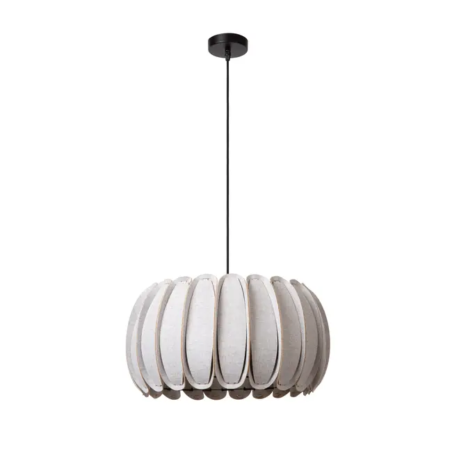 SPENCER - Suspension - Ø 40 cm - 1xE27 - Gris - 34445/40/36
