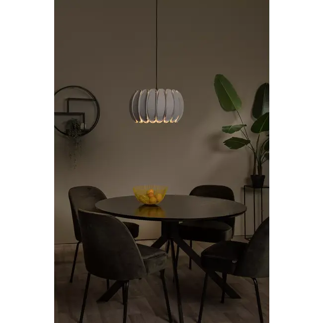 SPENCER - Pendant light - Ø 40 cm - 1xE27 - Grey - 34445/40/36