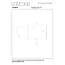 CURVE - Lampadaire arceau - LED Dim. - 1x15W 2700K - Or Mat / Laiton - 44700/11/02