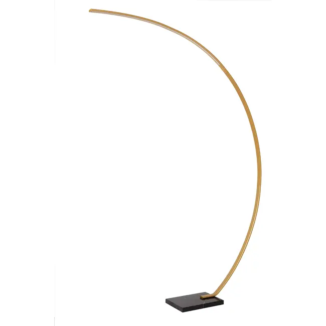CURVE - Arc lamp - LED Dim. - 1x15W 2700K - Matt Gold / Brass - 44700/11/02