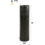 Floor lamp Ø25 cylinder 90cm