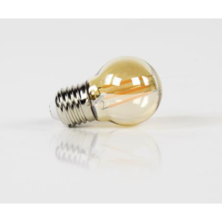 Lichtbron LED filament bol Ø4,5 E27