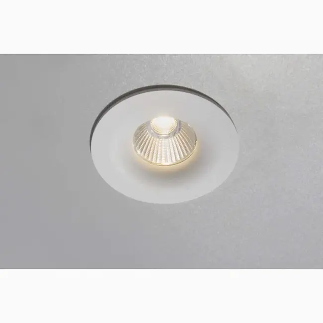 Spot encastrable Clickfit Smooth IP54 blanc