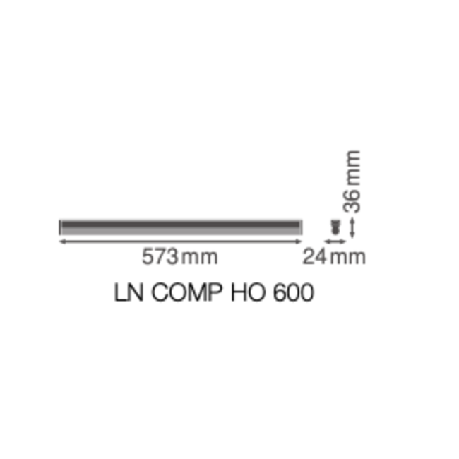 Ledvance LINEAR COMPACT HIGH OUTPUT 600 10 W 3000 K