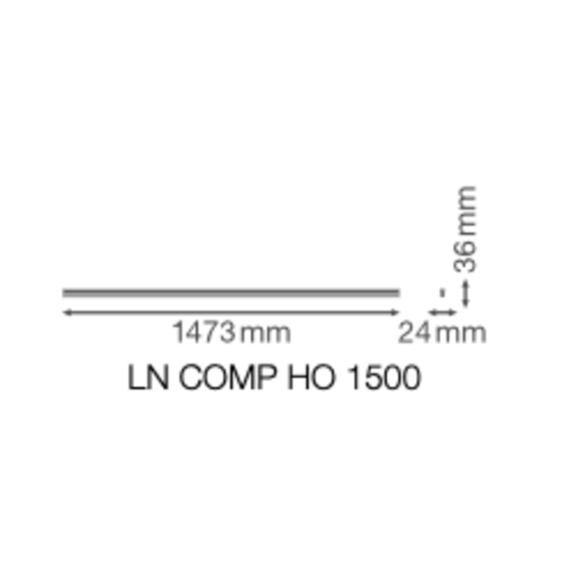 Ledvance LINEAR COMPACT HIGH OUTPUT 1500 25 W 3000 K