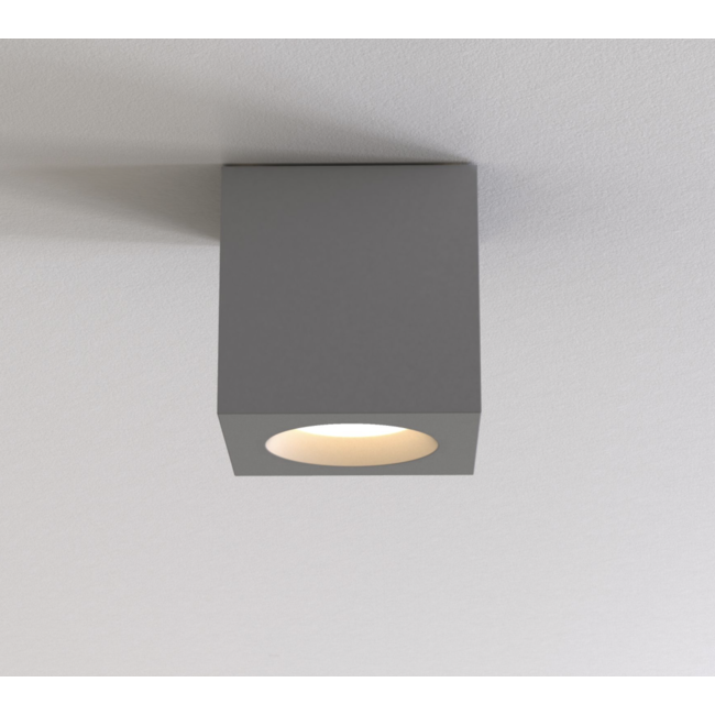 Astro Kos Square II surface-mounted spotlight structure grey