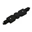 Absinthe A-Track 1-phase Adjustable angle connector Black