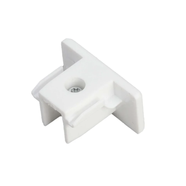 A-Track 1-Phase End cap White