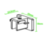 A-Track 1-Phase End cap White