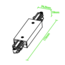 Bloc d'alimentation intermédiaire monophasé A-Track blanc