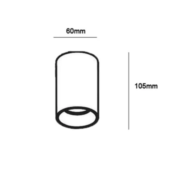 Connor Fix Surface-mounted spotlight White