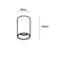 Connor Fix Surface-mounted spotlight White