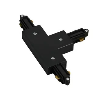 Absinthe A-Track 1-fase T-connector links zwart