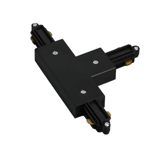 A-Track 1-Phase T Connector Left Black