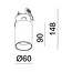 Tuup Basic Semi-inbouw PLafondsot Wit - 3000K