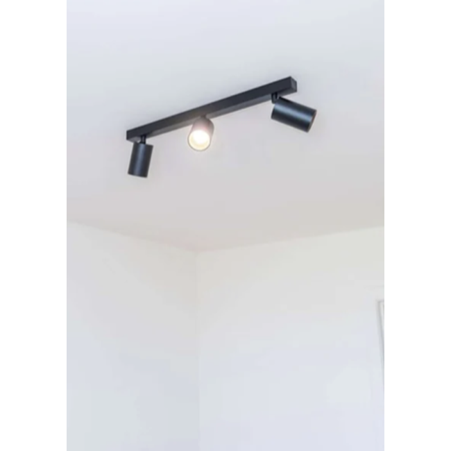 Connor 3 Ceiling Spot Black