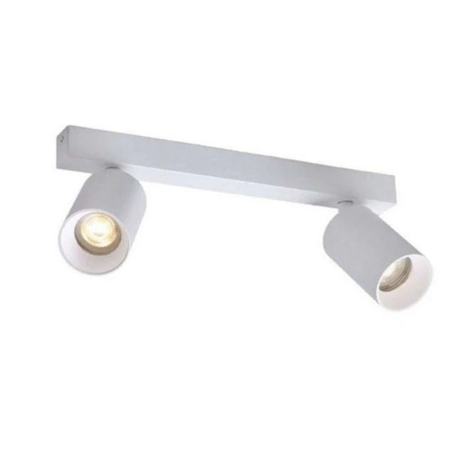 Spot de plafond Connor 2 blanc