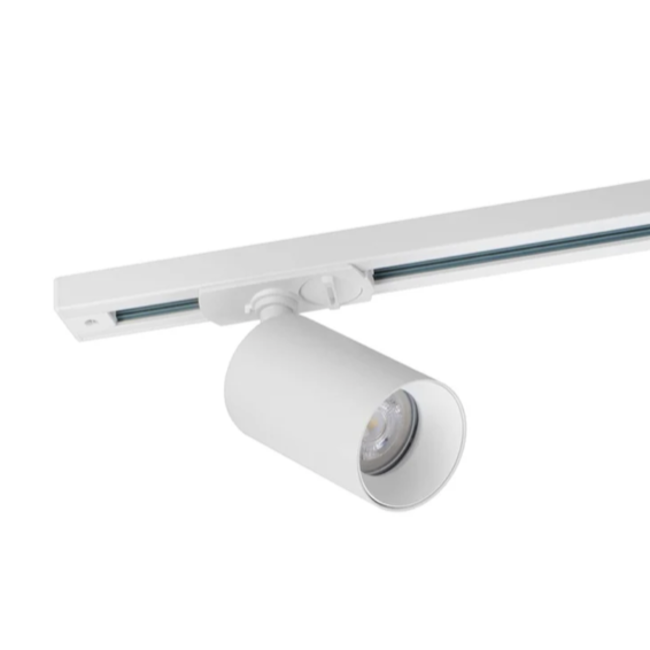 Spot de rail monophasé Connor blanc