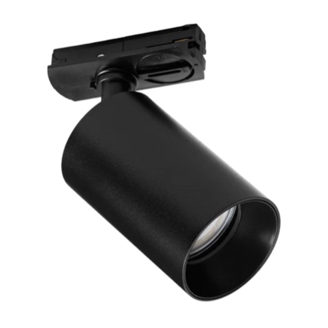 Connor 1-phase track spot black