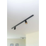 Connor 1-phase track spot black
