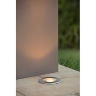 Lucide BILTIN - Spot de sol Extérieur - Ø 10,8 cm - 1xGU10 - IP67 - Alu - 11801/01/30