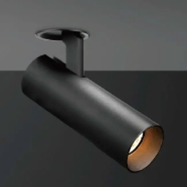 TUUP SEMI-RECESSED PLAFONDSPOT ZWART- 2700K