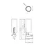 TUUP SEMI-RECESSED PLAFONDSPOT ZWART- 2700K