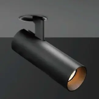 Absinthe TUUP SEMI-RECESSED CEILING SPOT BLACK - 3000K