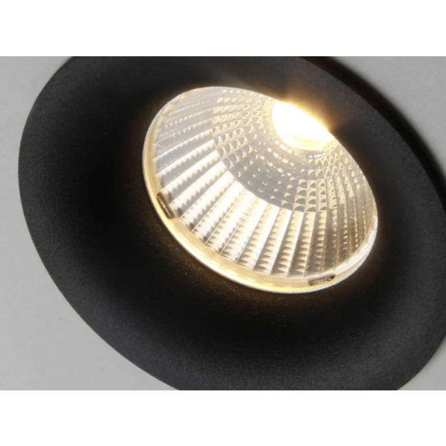 Clickfit Smooth Medium Recessed Spotlight Black