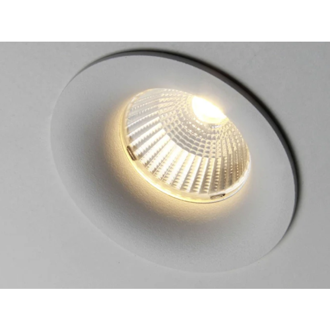 Clickfit Smooth Medium IP54 Recessed Spotlight White
