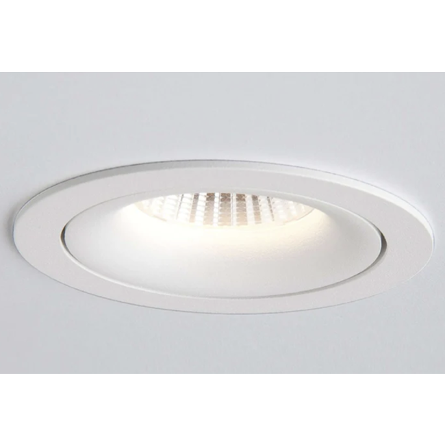 Clickfit Smooth Adjustable Recessed Spotlight White