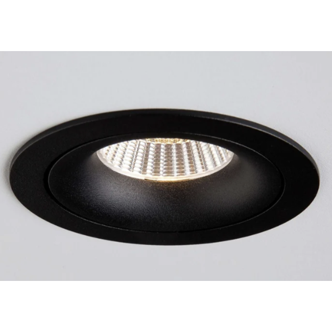 Spot encastrable réglable Clickfit Smooth noir