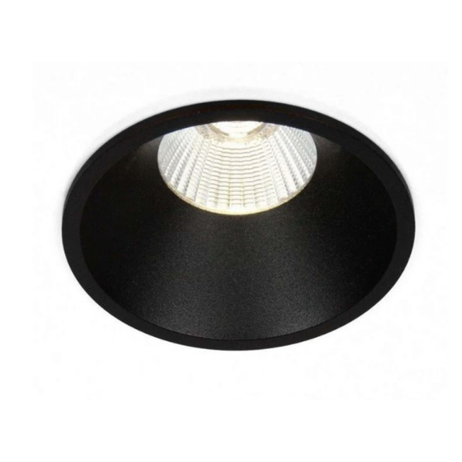 Clickfit Deep Small Inbouwspot Zwart